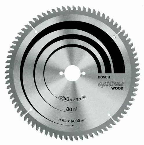 LAME DE SCIE CIRCULAIRE Ø235MMx2,8MM*30/25MM 24 DENTS-BOSH