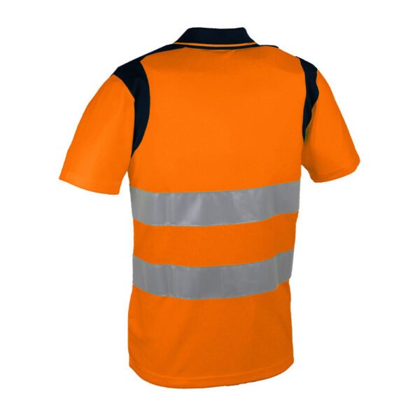 Polo manche courte orange – Image 2