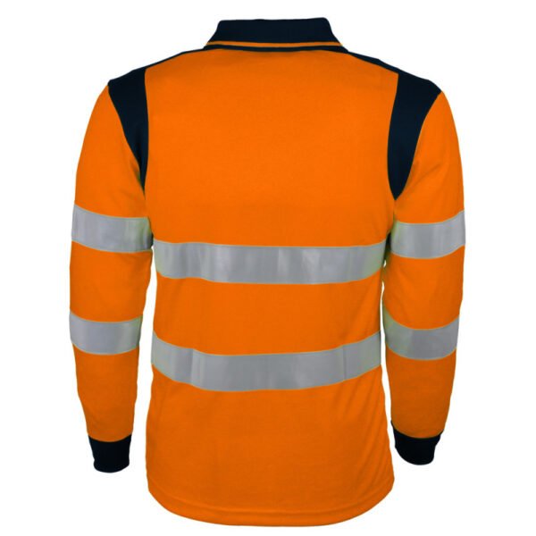 POLO MANCHE LONGUE ORANGE – Image 2