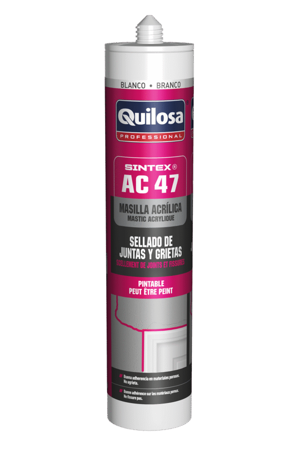 MASTIC ACRYLIQUE JOINTS & FISSURES – SINTEX AC-47 – QUILOSA