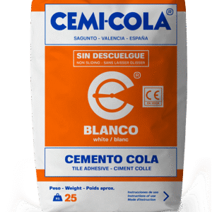 CIMENT COLLE BLANC STANDARD SAC DE 20KG - TYPE CE1